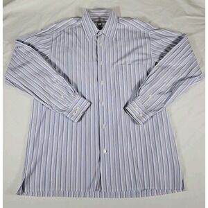 Martin‎ Gordon Long Sleeve Button Up Mens Shirt Medium Stripes